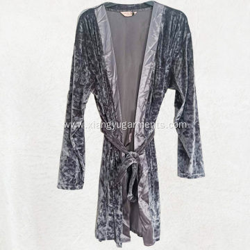 Warm Plain Knitted Robe